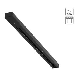 2м черный однофазный двужильный накладной шинопровод Arte Lamp A540206 2м черный однофазный двужильный накладной шинопровод Arte Lamp A540206