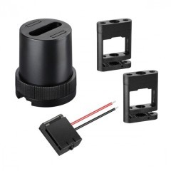 Комплект - токоввод, накл. чаша и 2 зажима для фиксации арт. 135254-135259 серии Novotech Easy 135260 Комплект - токоввод, накл. чаша и 2 зажима для фиксации арт. 135254-135259 серии Novotech Easy 135260