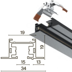 В гипсокартон (любой толщины)